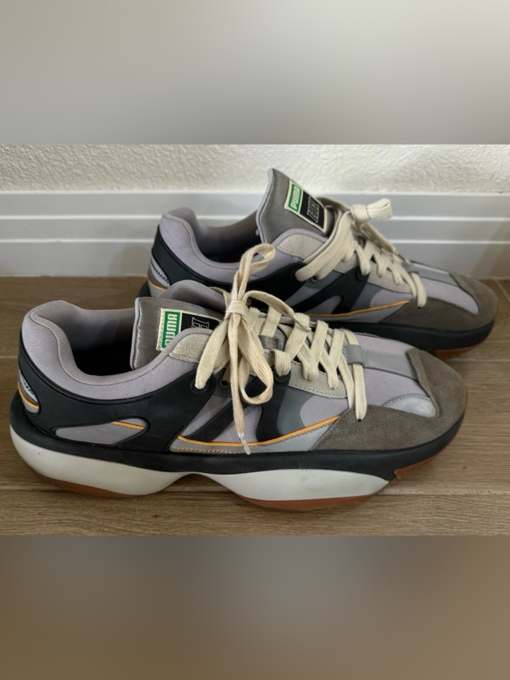 Puma x Rhude Alteration NU Steel Gray Drizzle 371390-01 Men's Size 17 US